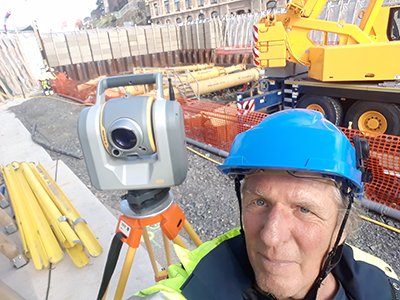 Bengt-Westergaard-arkeolog-Trimble-X10