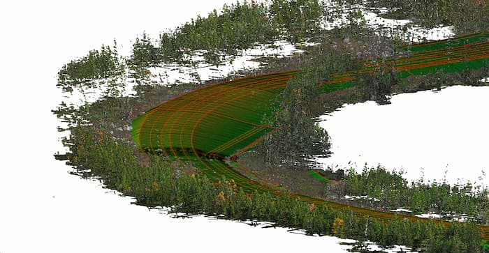 Från drönardata till färdig mätdata