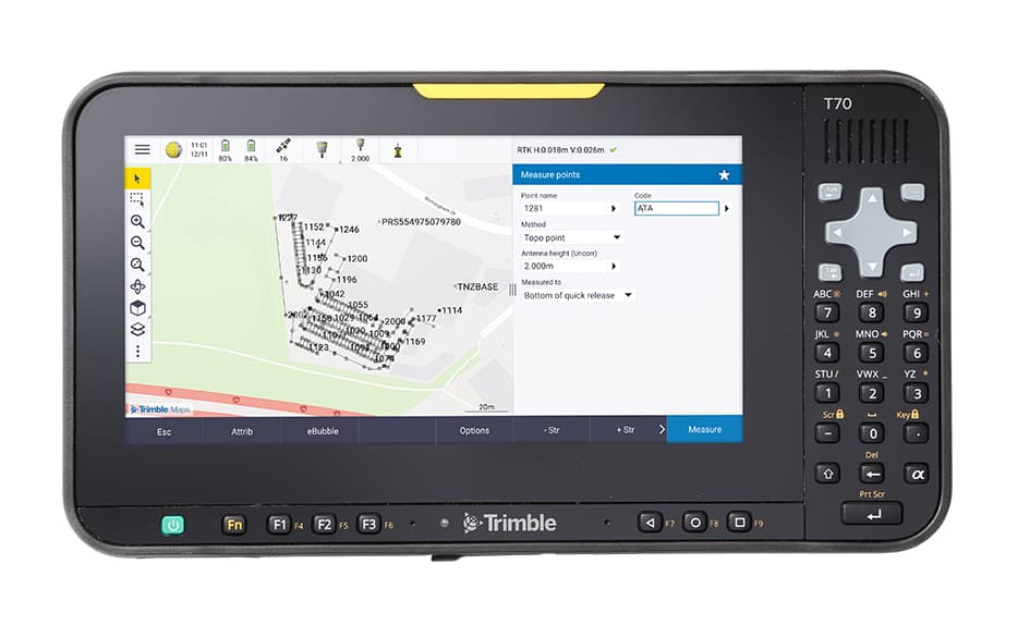 Field systems Trimble T70 - Front Field systems Trimble T70 - Front
