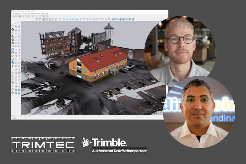 Trimtec fr skanning till modell