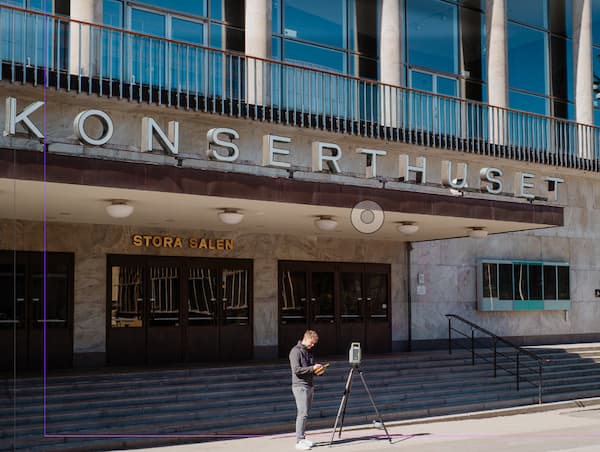 laserskanning konserthus